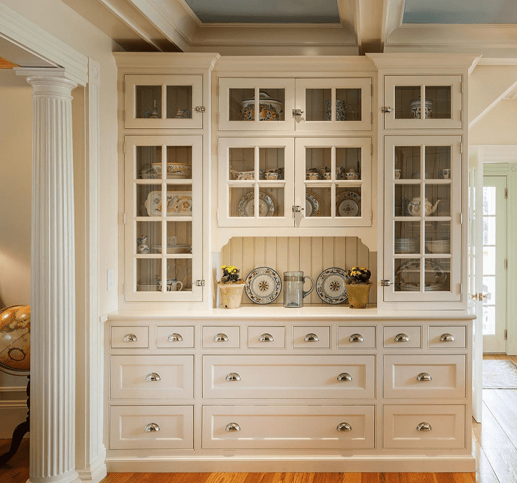 Built-In Buffet Cabinet by Sheldon Richard Kostelecky Architect