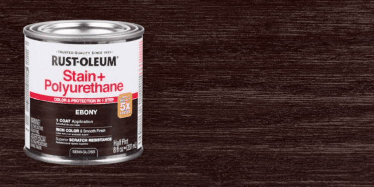 Paint Recommendation: Rust-Oleum Ebony Stain & Polyurethane