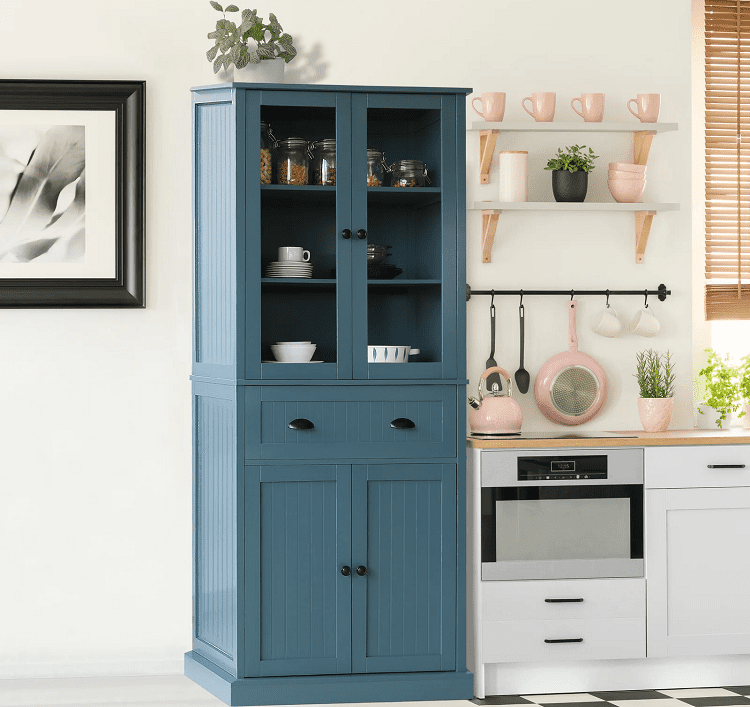 Wayfair Blue Kitchen Pantry