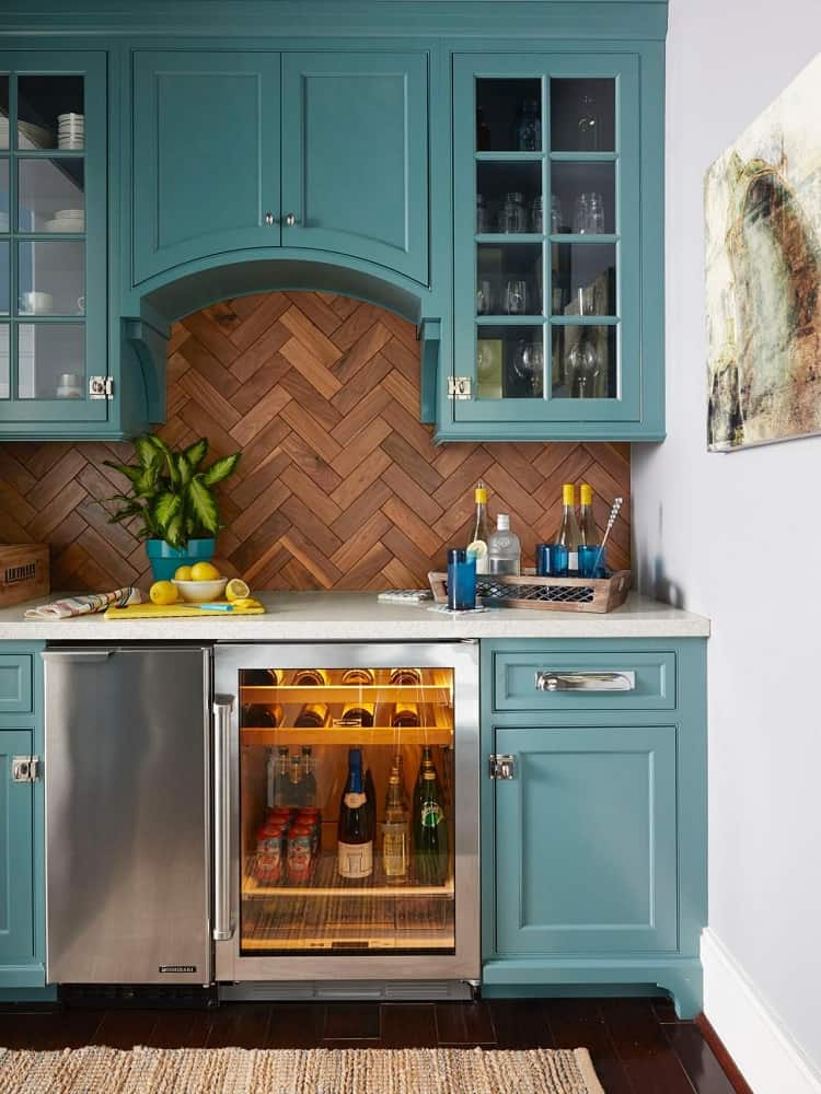 23 + Unbelievably Chic Teal Kitchen Cabinets And The Best Way To