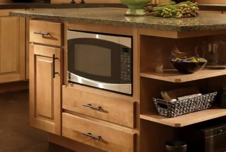 Best Microwave Cabinet Ideas - Curated Cabinets