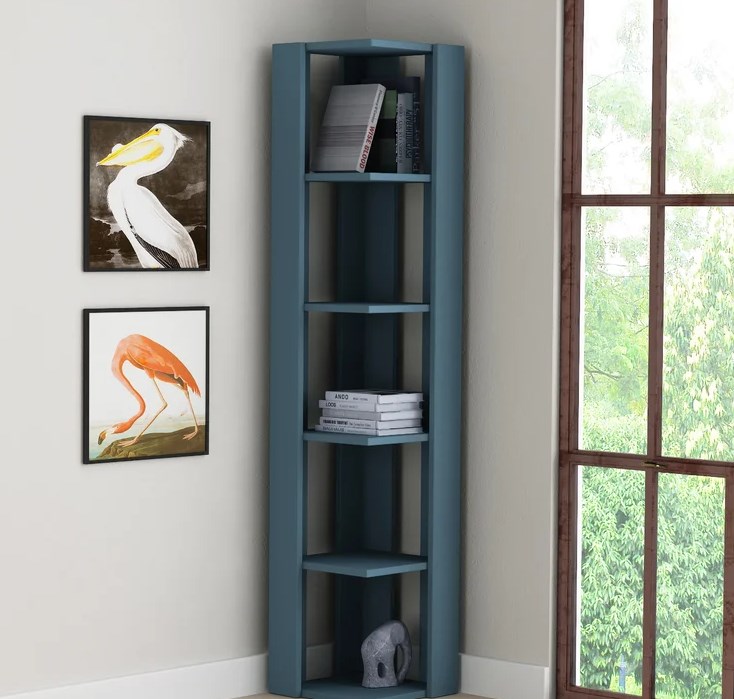 Nati Corner Bookcase