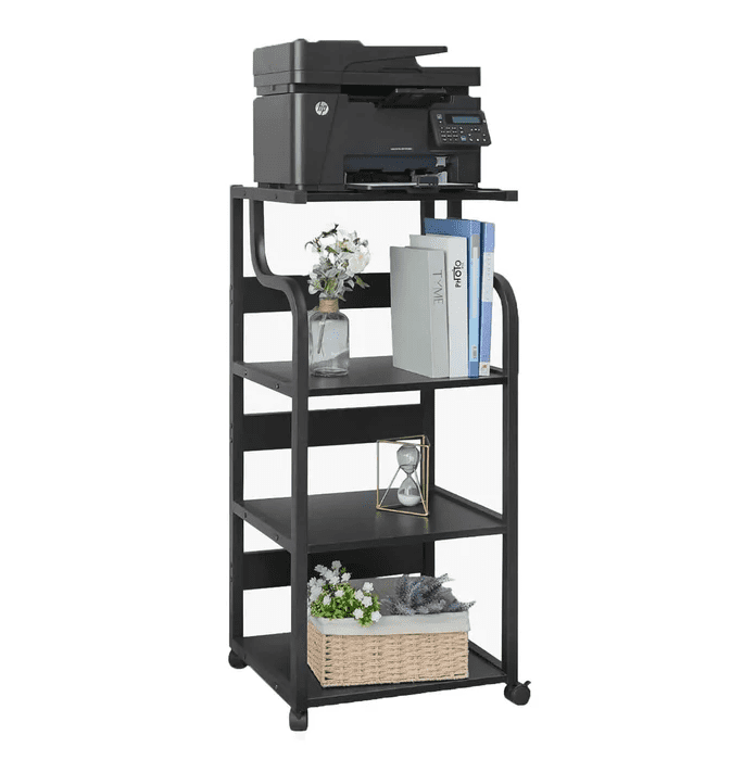 Pirecart 4 Tier Mobile Printer Stand