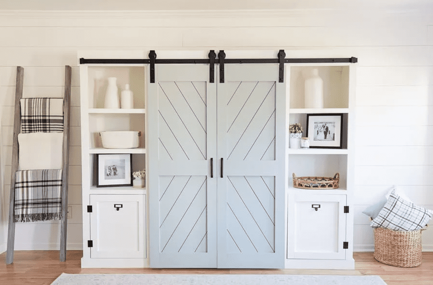 double barn door