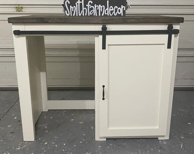 Slider Door Mini Fridge Cabinet