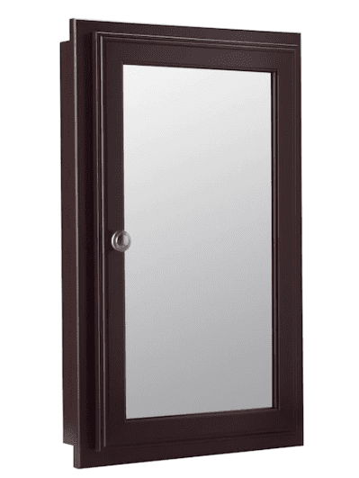 java mirrored medicine cabinet