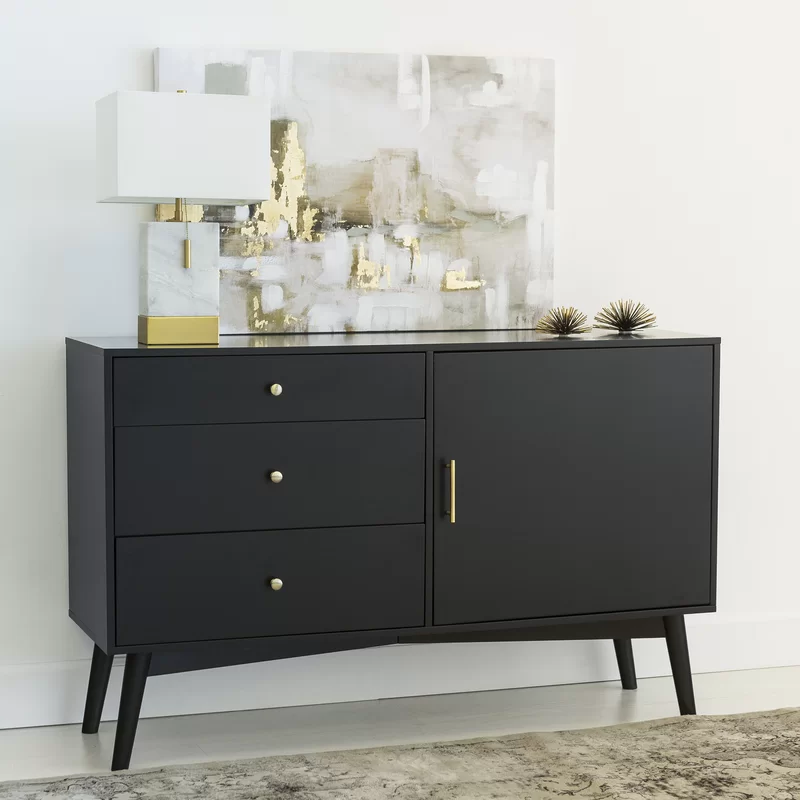 Quinto 3 Drawer Sideboard