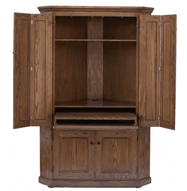 Lapierre Solid Wood Corner Desk