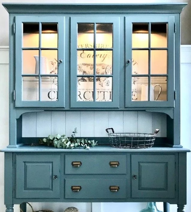 Farmhouse China Hutch