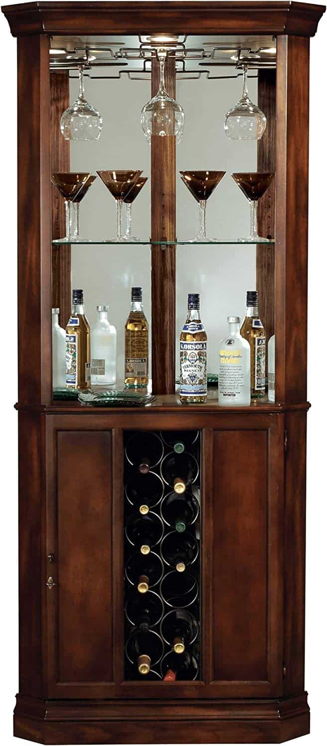 Howard Miller Piedmont Corner Liquor Cabinet