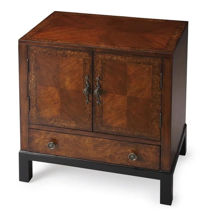 Oscarville Solid Wood Cabinet