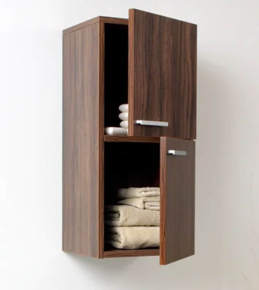 Small Spaces Walnut Cabinet