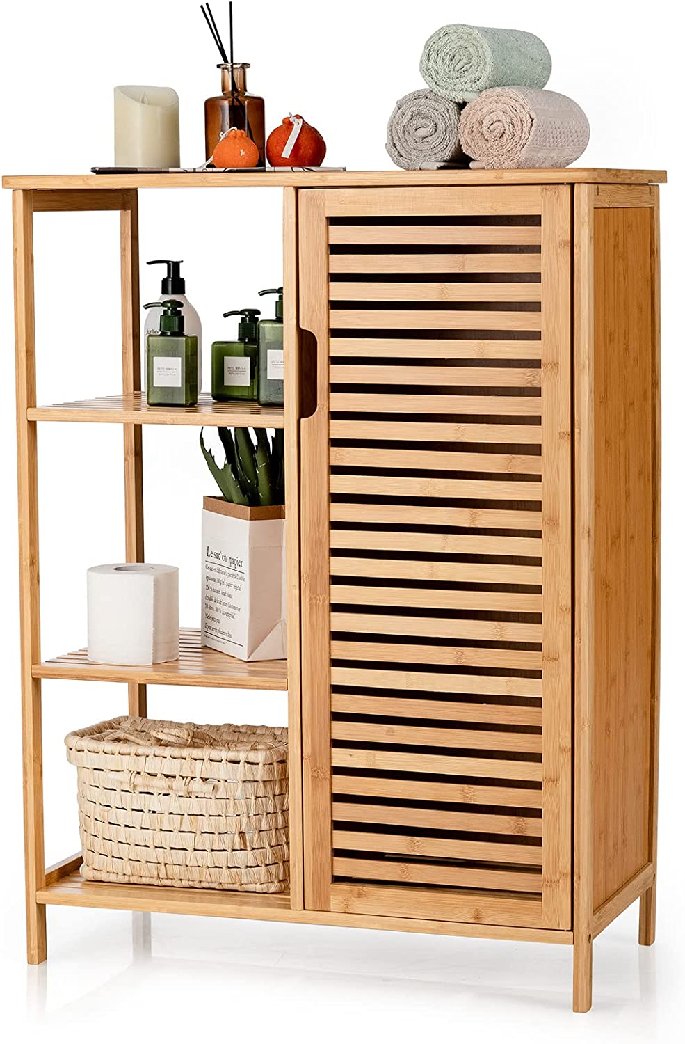 Two-Sided Towel Cabinet