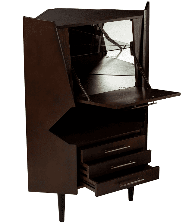 Silcox Corner Bar Cabinet