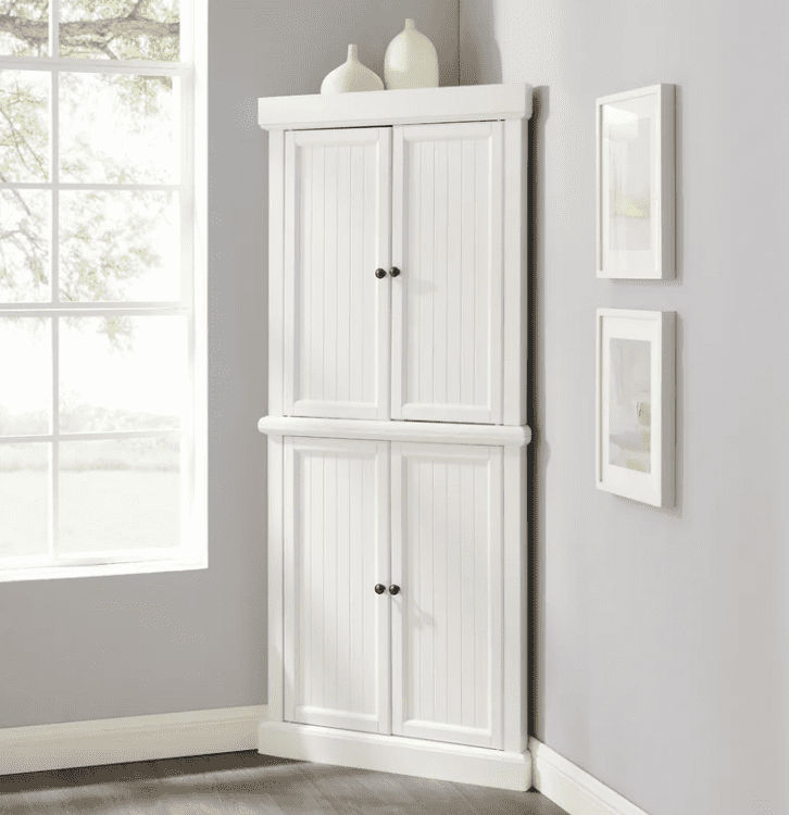 White Coastal Cabinet