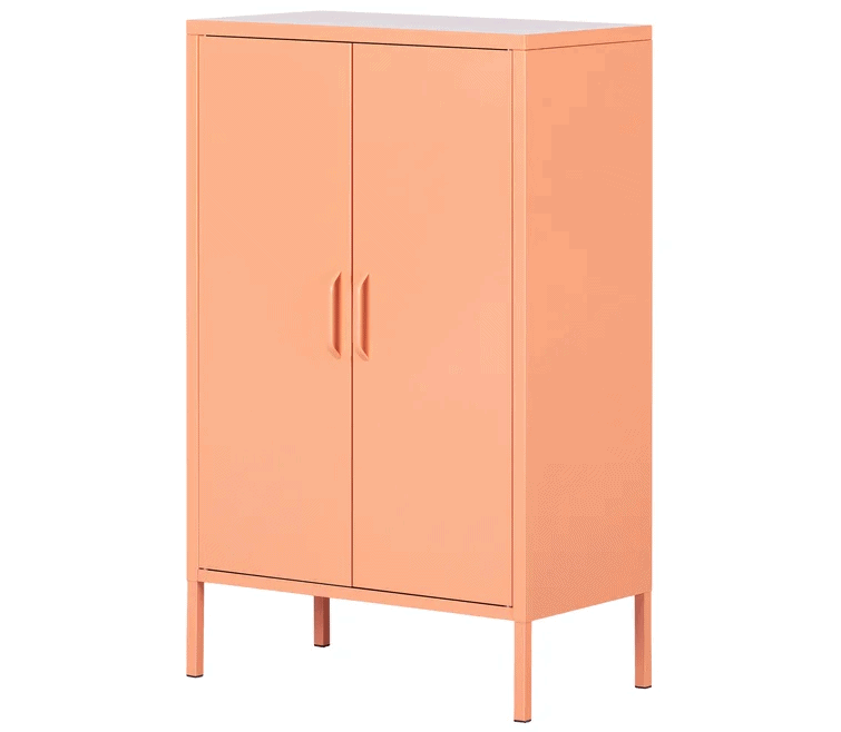 Crea Steel Accent Cabinet