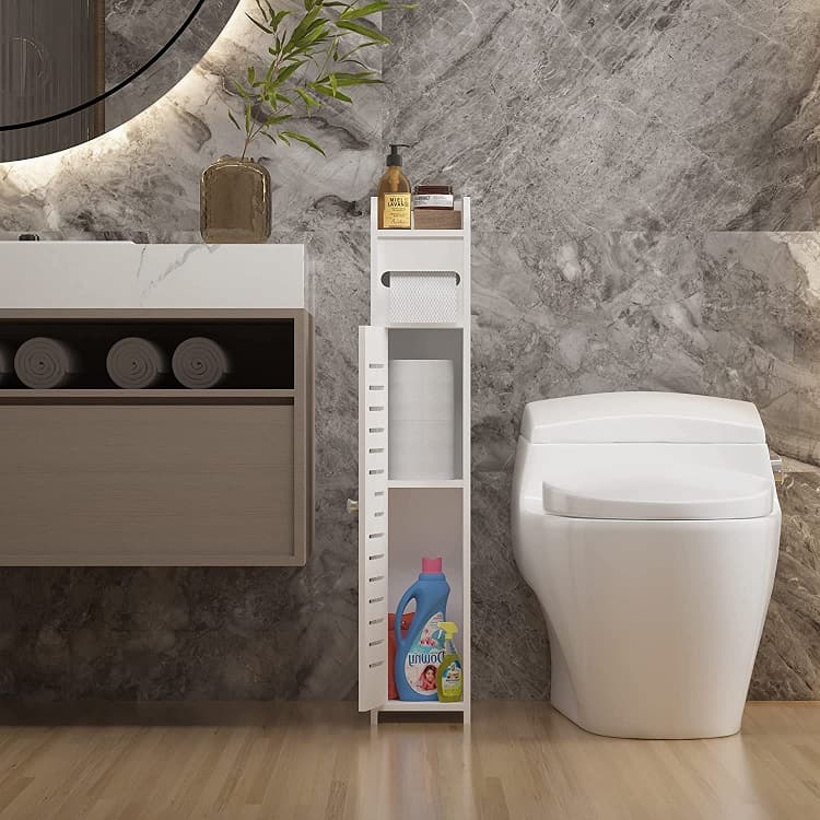 Doxo Small Bathroom Storage Cabinet