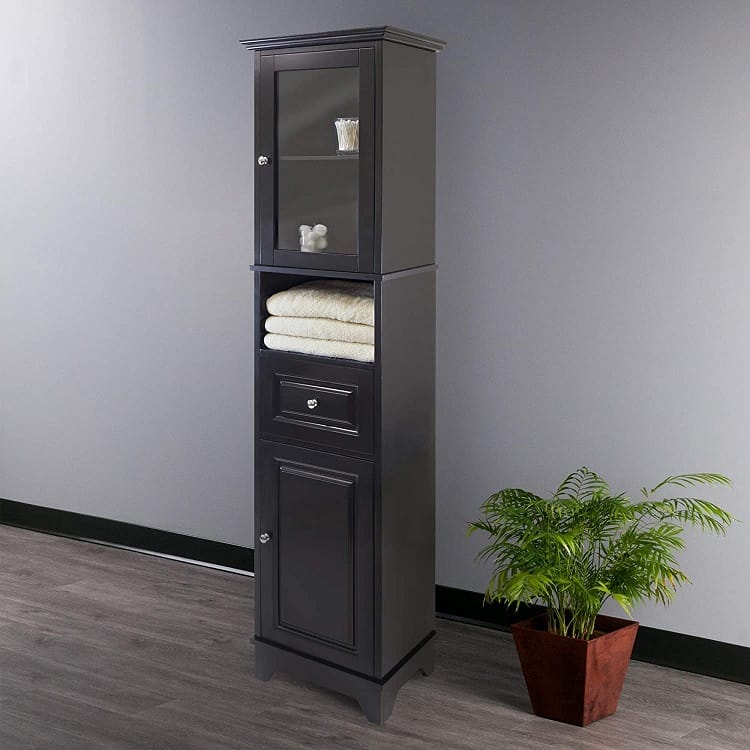 Winsome Wood Alps Tall Cabinet