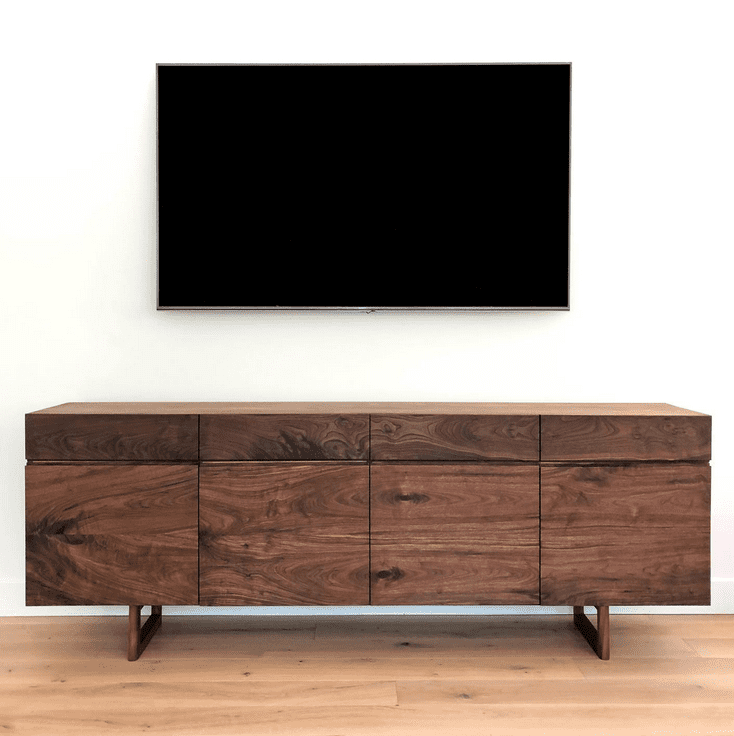 Pure Wood Media Cabinet