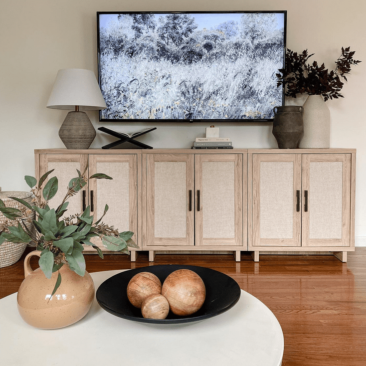 Rustic Media Cabinet