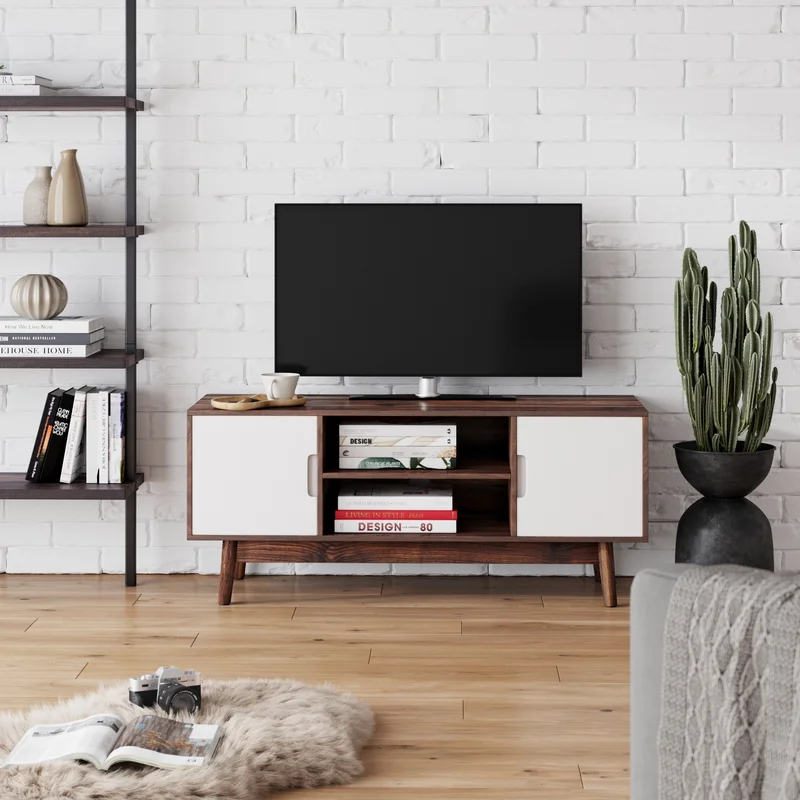 Scandi-Modern Media Cabinet