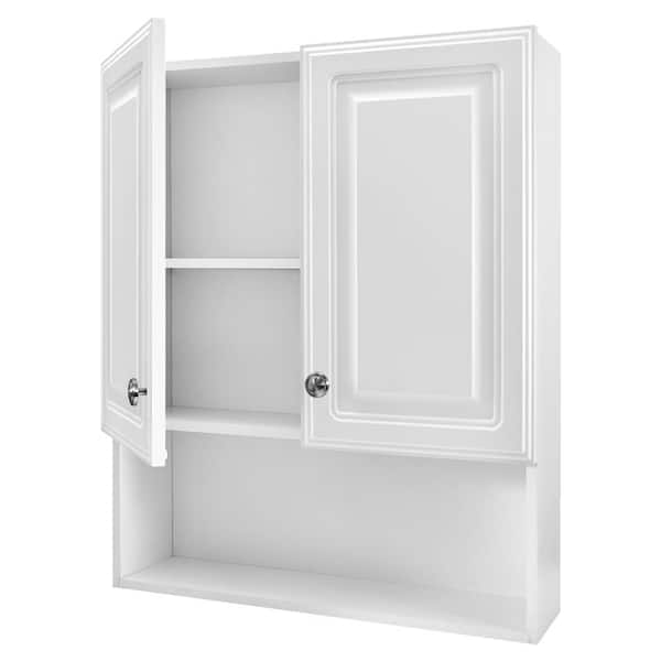 white glacier bay medicine cabinet without mirror