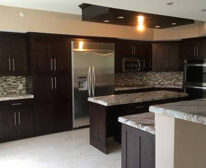 Ebony Shaker Cabinets