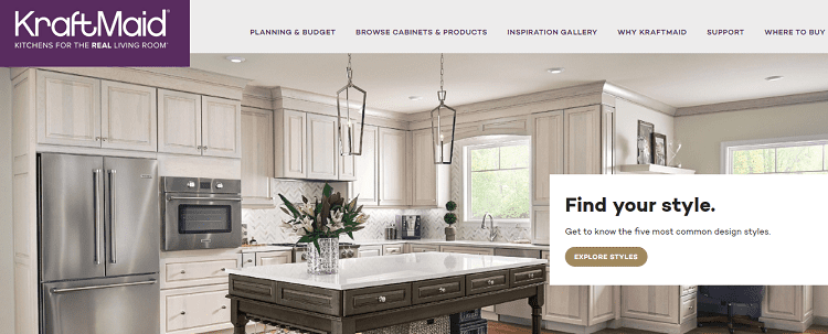 kraftmaid kitchens