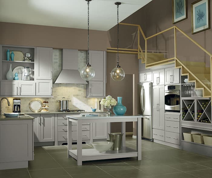 Light Grey Kemper Cabinets