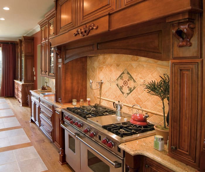 Traditional Cherry Cabinets