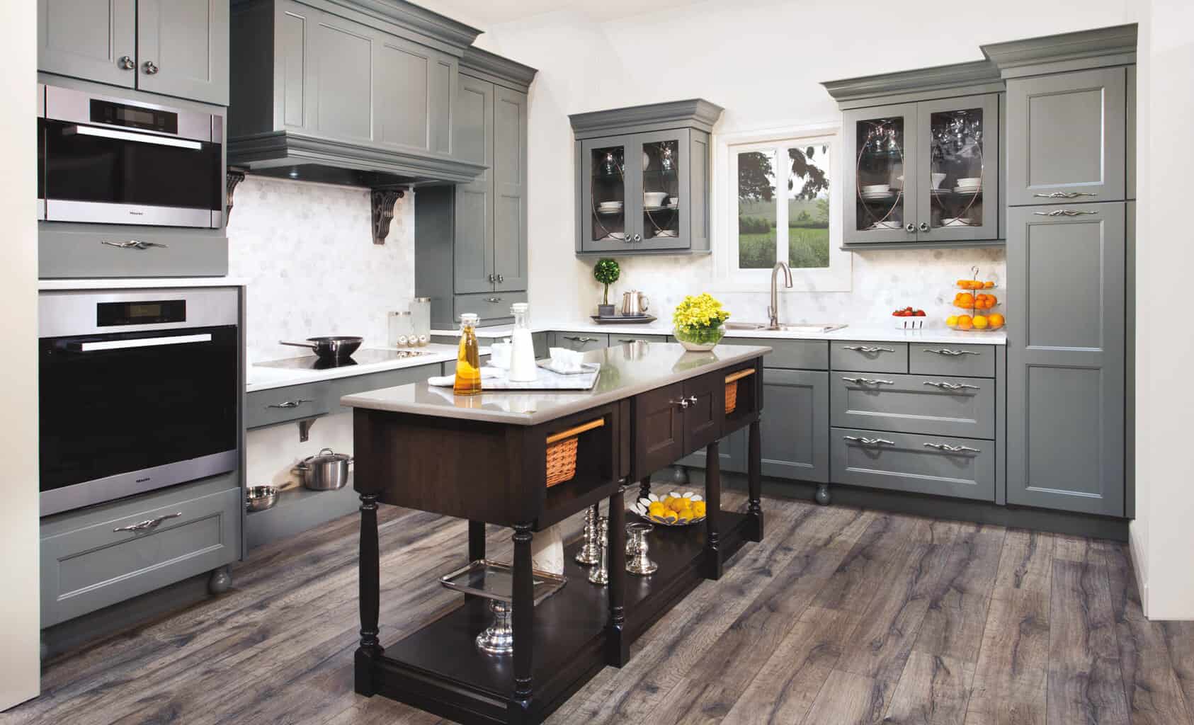 Wellborn Grey Cabinets