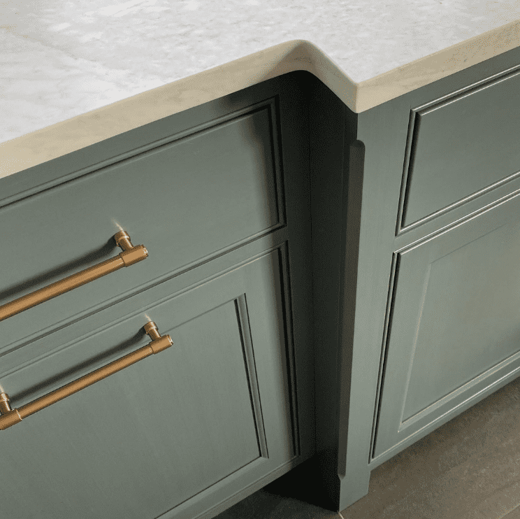 beaded inset cabinets