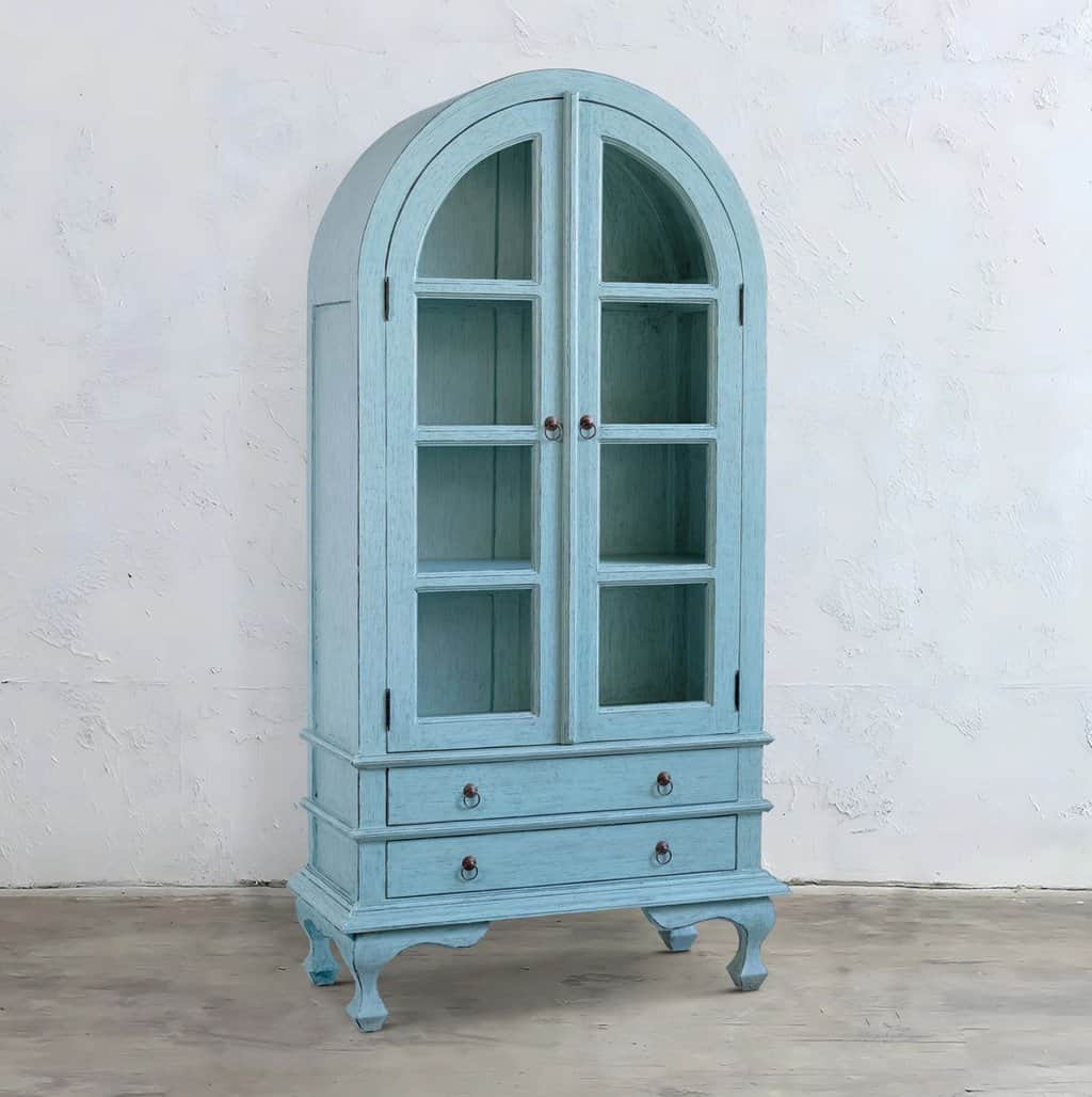 Arched China Cabinet