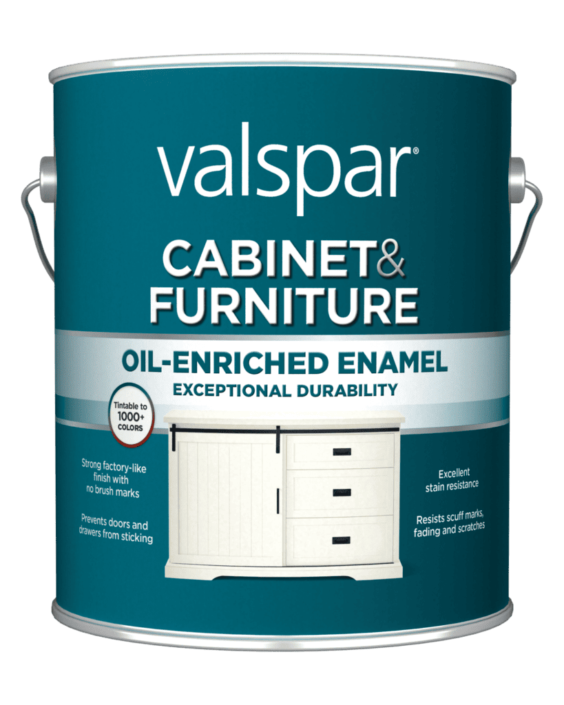 valspar cabinet and furniture enamel